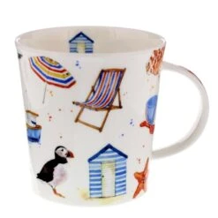 DUNOON Lomond Seashore Deckchair Mug*
