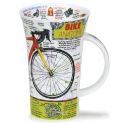 DUNOON Glencoe Bike Anatomy Mug