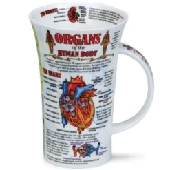 DUNOON Glencoe Organs Of The Human Body Mug