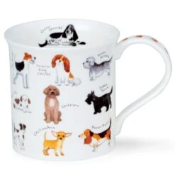 DUNOON Bute Animal Breeds Dog Mug