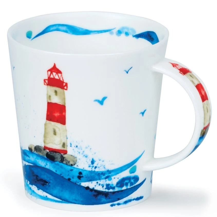 DUNOON Lomond Wavelength Shiny Lighty Lighthouse Mug*