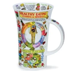 DUNOON Glencoe Healthy Eating Mug