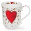 DUNOON Braemar Romeo & Juliet Red Juliet Mug*