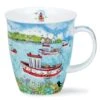 DUNOON Nevis Coastal View Fishing Boats Mug