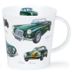 DUNOON Cairngorm Great Classic Cars Green Mug*
