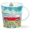 DUNOON Cairngorm Cool Campers Red Mug