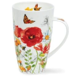 DUNOON Henley Meadow Breeze Red Mug