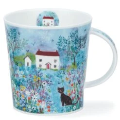 DUNOON Lomond Cottage Walk Cat Mug