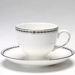 Wedgwood Guinevere Teacup & Saucer Leigh Shape