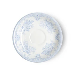 813010002 Burleigh Blue Asiatic Pheasant Tea Saucer