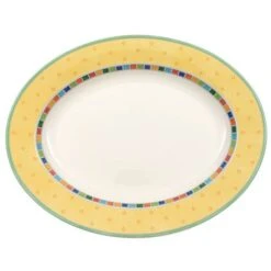 Villeroy & Boch Twist Alea Limone - Oval Platter 41cm/16" Faulty
