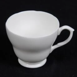 Duchess Fine Bone China Best White Teacup