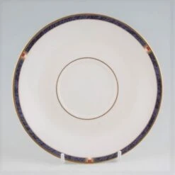 Royal Worcester Carina Blue Tea Saucer ONLY 018