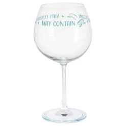 DARTINGTON Gin Time May Contain Gin Copa Glass GP3362/5