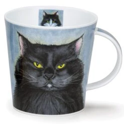 DUNOON Cairngorm Rogues' Gallery Black Cat Mug