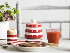 Cornishware - Cornish Red Covered Sugar Bowl 852645