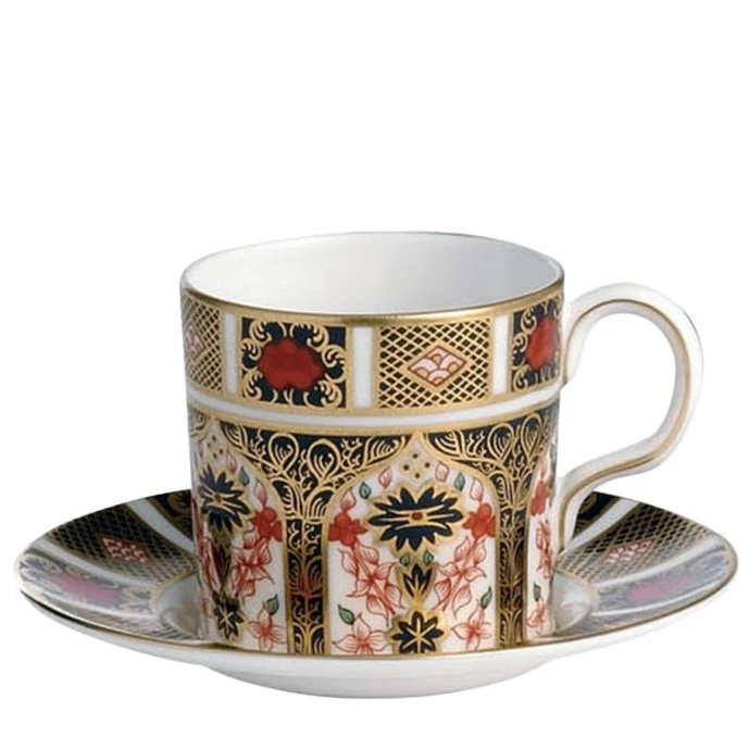 Royal Crown Derby Old Imari - Coffee Cup & Saucer
