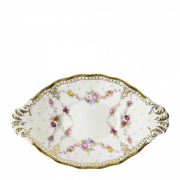Royal Crown Derby Royal Antoinette - Sauce Boat Stand 0111 - Image 2