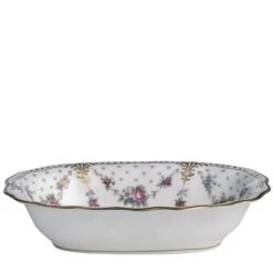 Royal Crown Derby Royal Antoinette - Open Vegetable Dish 0167