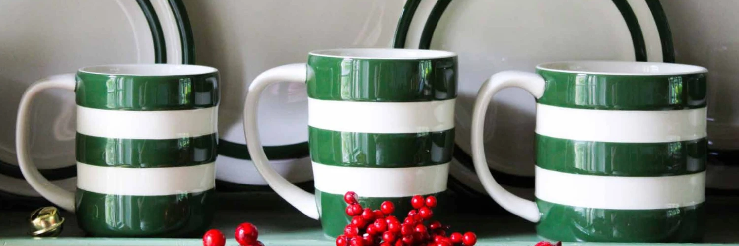 Cornishware - Adder Green Storage Jar Plain 30oz 082933 - Image 3