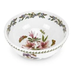BOTANIC GARDEN Salad Bowl 11" Lily Flowered Azalea BG45000