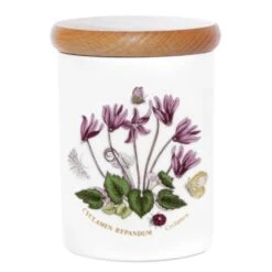 BOTANIC GARDEN Airtight Jar 4" Cyclamen BG48150