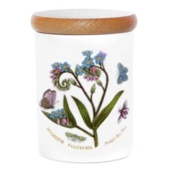 BOTANIC GARDEN Airtight Jar 4" Forget Me Not BG48150