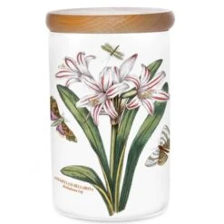 BOTANIC GARDEN Airtight Jar 7" Belladonna Lily BG48080