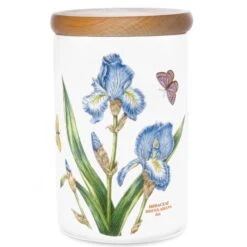 BOTANIC GARDEN Airtight Jar 7" Iris BG48080