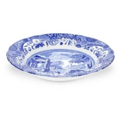 Spode Blue Italian Soup Plate 23cm 0210