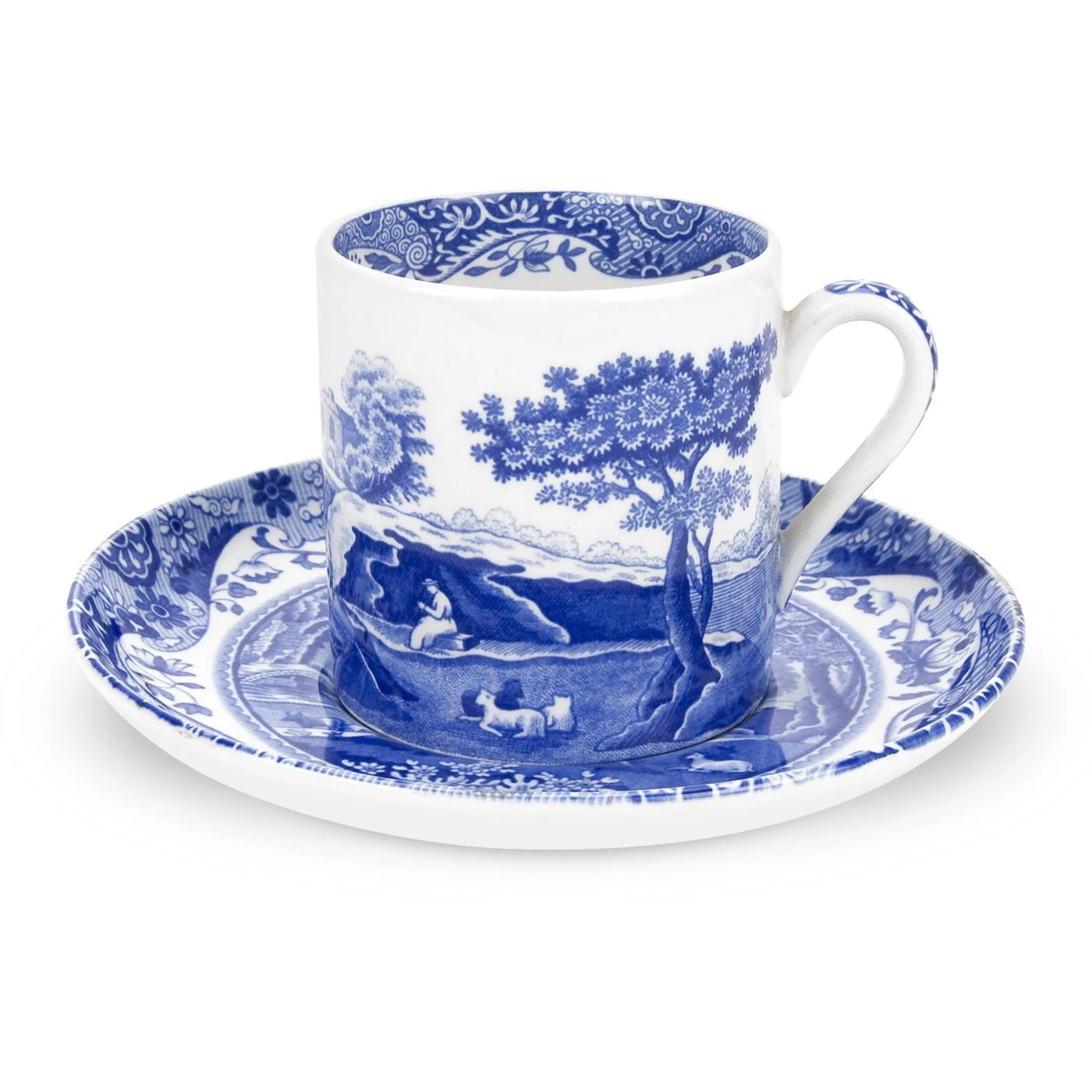 Spode Blue Italian Coffee Cup 1210 - Image 2