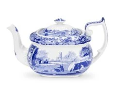 Spode Blue Italian Teapot 1 Litre 1400
