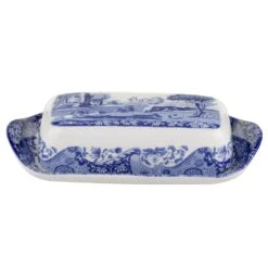 Spode Blue Italian Butter Dish 2850