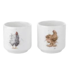 Wrendale - Egg Cups Set Of 2 (Hens) WN3918