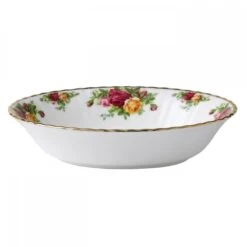 Old Country Roses Oval Open Vegetable Dish 23cm/9"