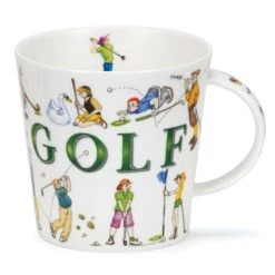 DUNOON Cairngorm Sporting Antics Golf Mug