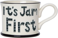Moorland Pottery Kernow Mug - It's Jam First