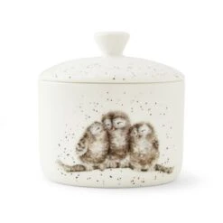 Wrendale - Lidded Storage Jar Small (Owl) 4387