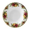 00113 Old Country Roses Rimmed Soup Bowl 20cm/8"