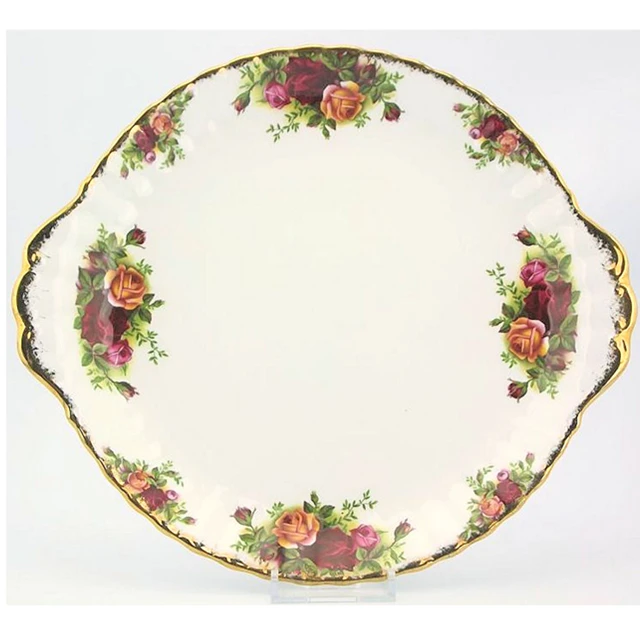 Old Country Roses Cake/Bread & Butter Plate Small 23cm 00132 - Image 2