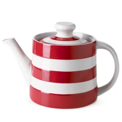 Cornishware - Cornish Red Teapot Straight Sided 24oz 082506
