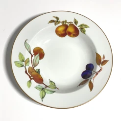 Royal Worcester Evesham Gold Rim Bowl 27cm/10.5" (Apple/Pear)