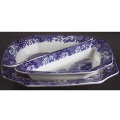 Spode Blue Italian 3 Piece Party Pack 8175
