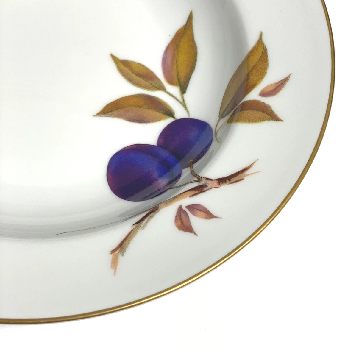 Royal Worcester Evesham Gold Rim Bowl 23cm/9" UK - Image 3