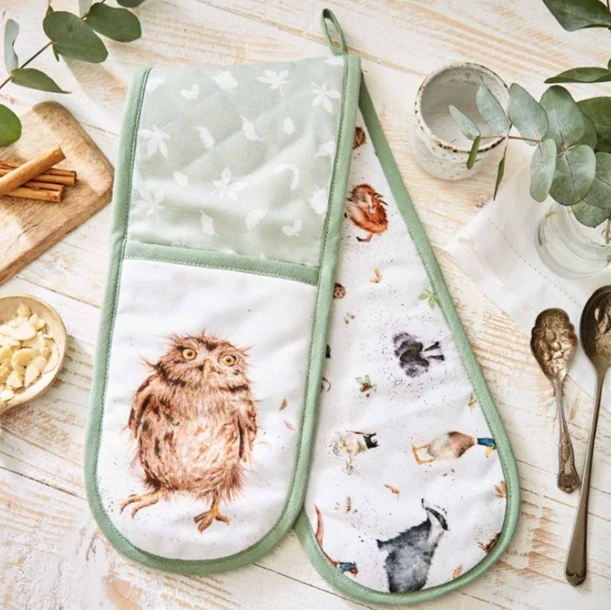 Wrendale - Animal Double Oven Gloves 15038739 - Image 3