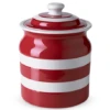 Cornishware - Cornish Red Storage Jar Plain 60oz 083107