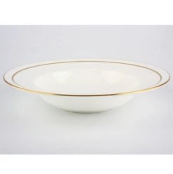 Royal Worcester Contessa Gold Rimmed Soup Bowl 20.5cm