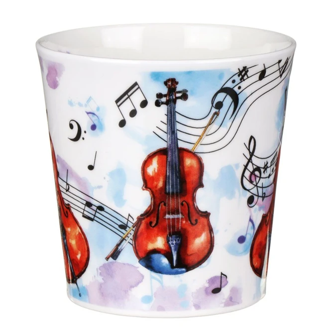 DUNOON Cairngorm Making Music Violin Mug - Image 3