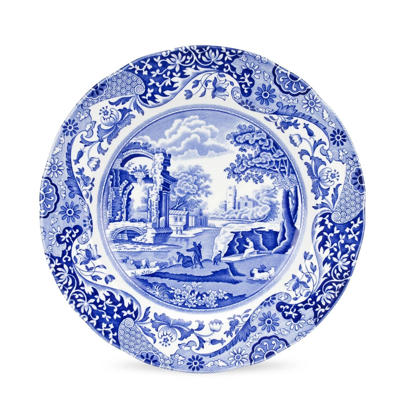 Spode Blue Italian Plate 27cm 0100