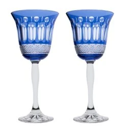 Royal Scot - Belgravia Large Wine Pair Sky Blue Presentation Box